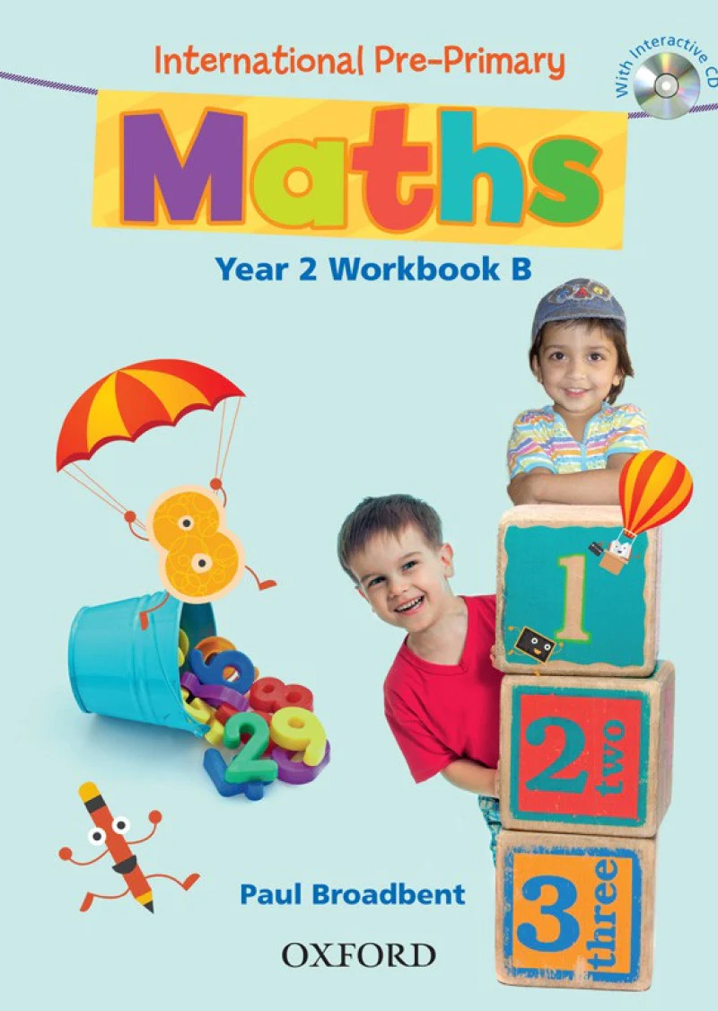 International Pre-primary Mathematics Year 2 Workbook B with CD