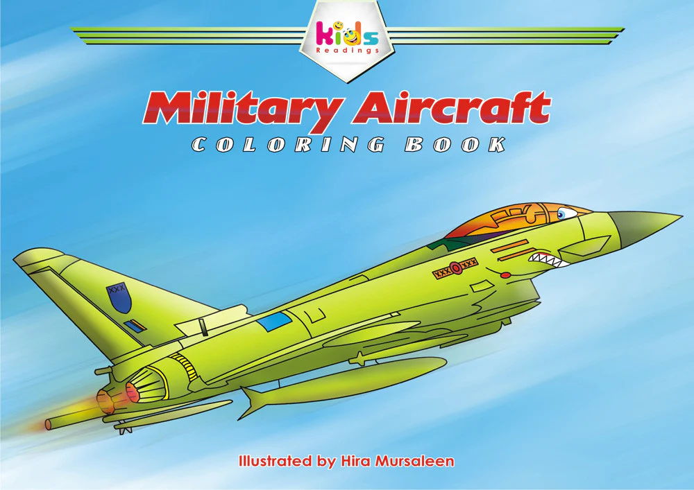Military Aircraft: Coloring Book