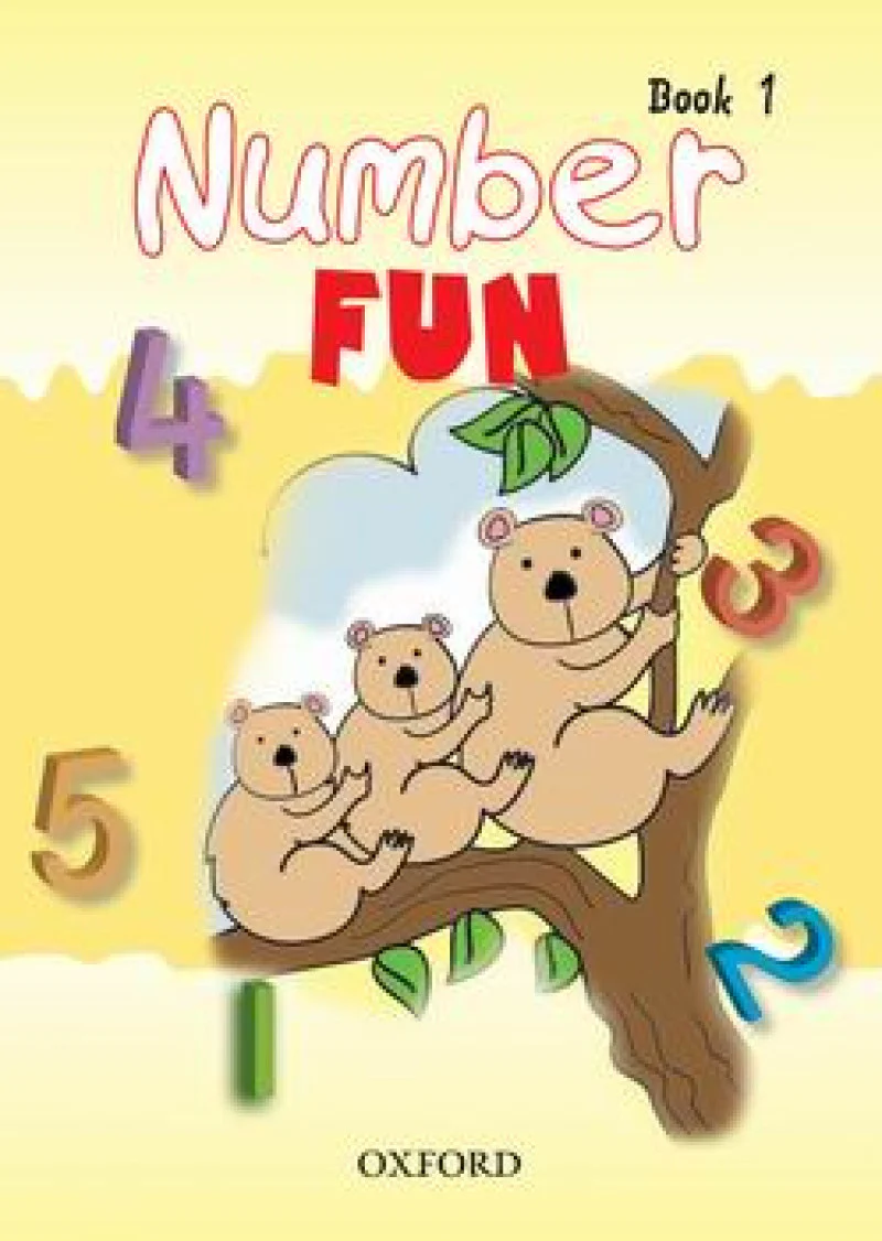 Number Fun Colouring Book 1