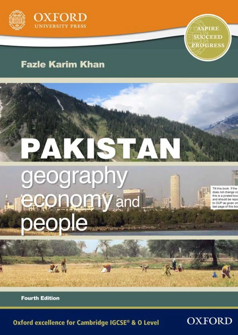 Pakistan: Geography, Economy, and People Fourth Edition