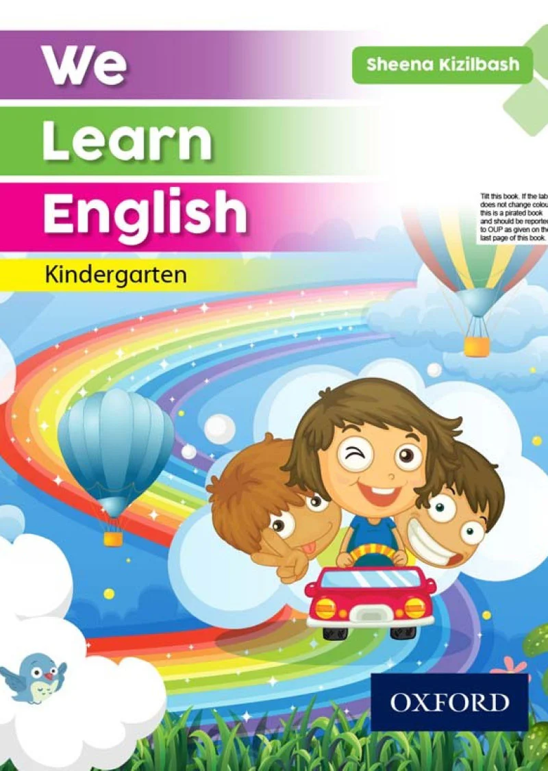 We Learn English Book Kindergarten